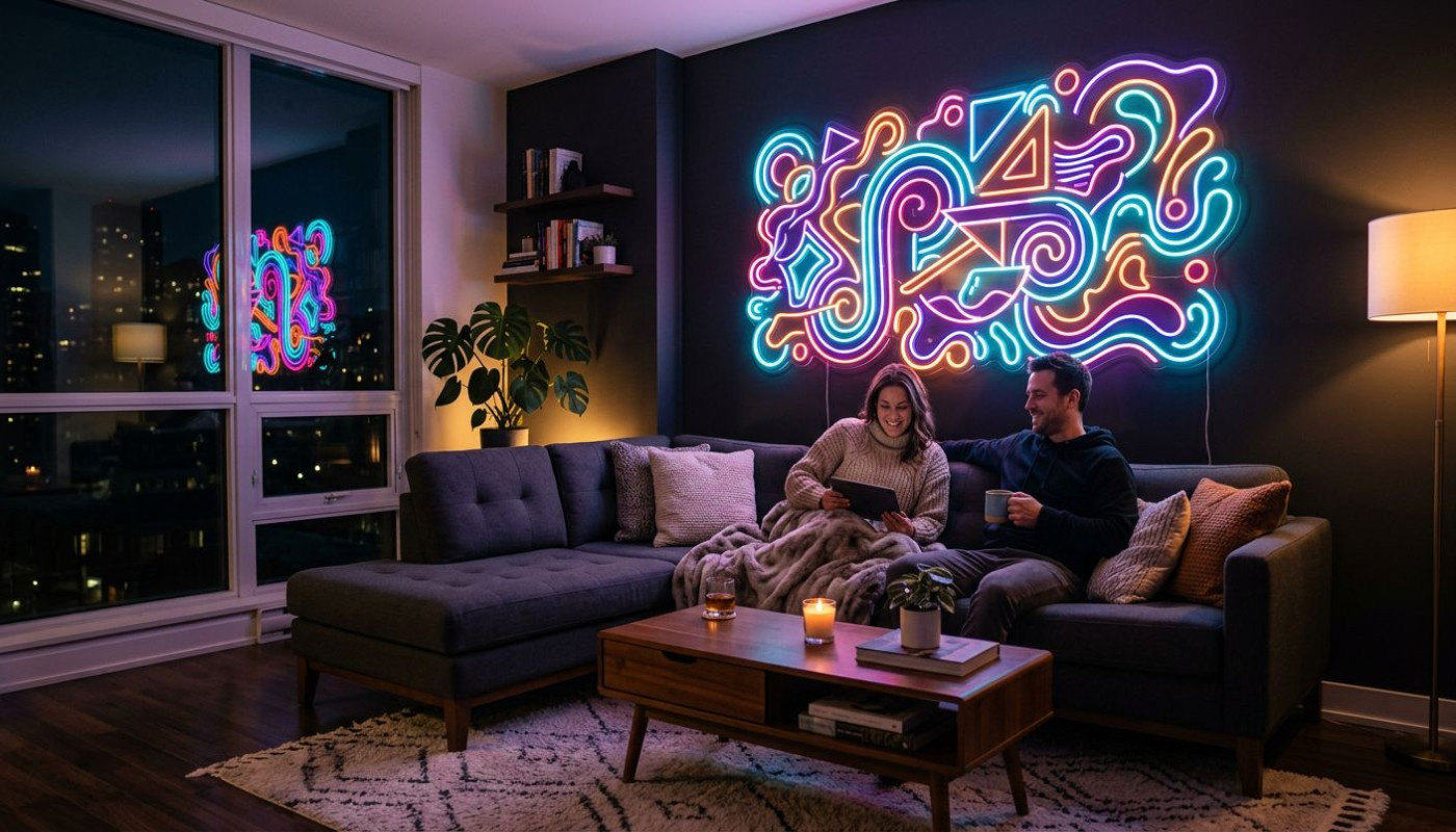 Comment les néons LED économiques transforment-ils la déco intérieure ?